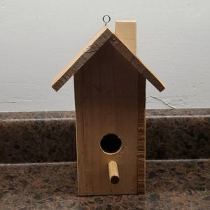 Handmade bird house